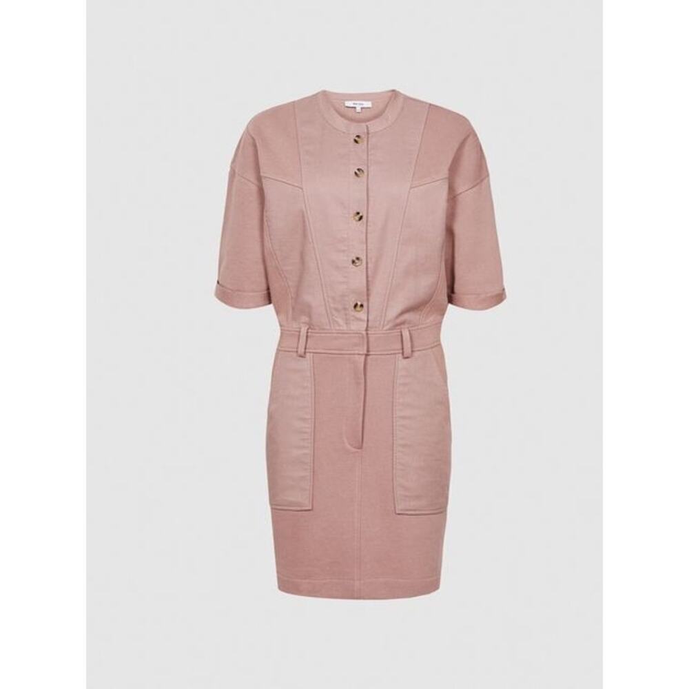 REISS EMLYN PANEL DETAIL SWEATSHIRT DRESS Size 0 - Picture 1 of 5
